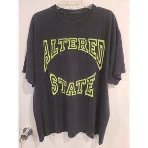Rare Vintage 10.Deep The Altered State T-shirt Cut Tag Distressed